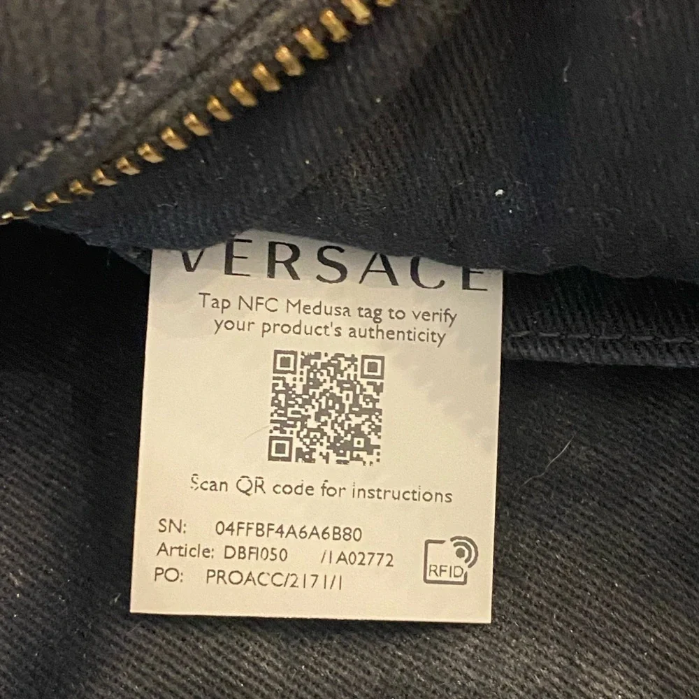 Versace Crossbody Camera Bag